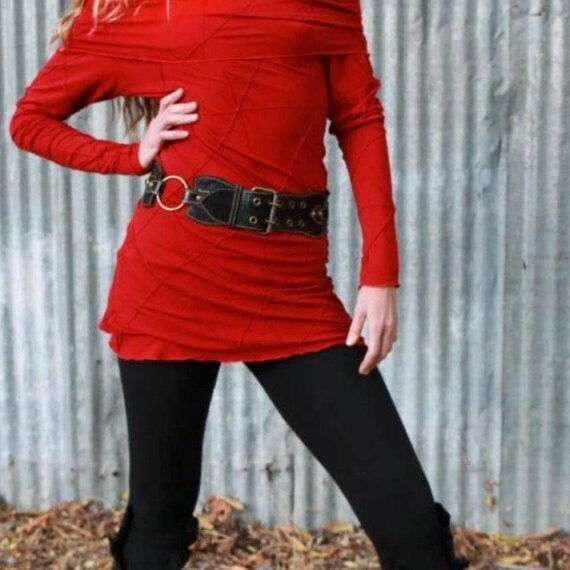 Texture Cowl Tunic